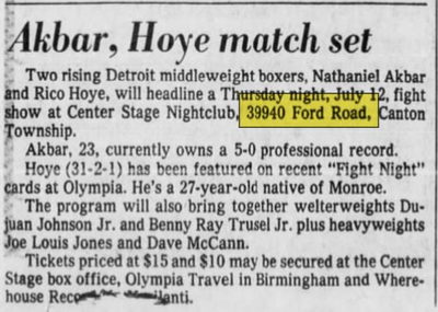 Center Stage - Jul 04 1979 Article (newer photo)